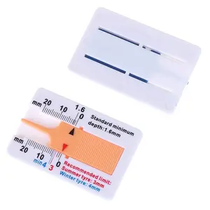 Mini Car Tyre Tire Tread Depth Gauge Meter Measuring Tool