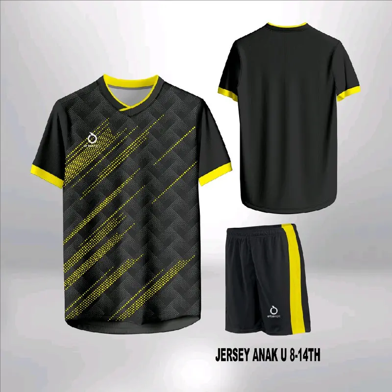 Setelan Baju Bola Anak Usia 8 - 15 Tahun DryFit Billabong Jamur Outdoor - Sport 6