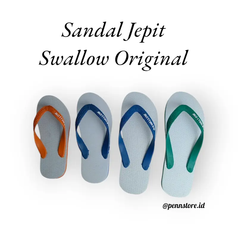 Sandal Jepit Swallow Original (Nomor 9 - 12) Sendal Karet 0
