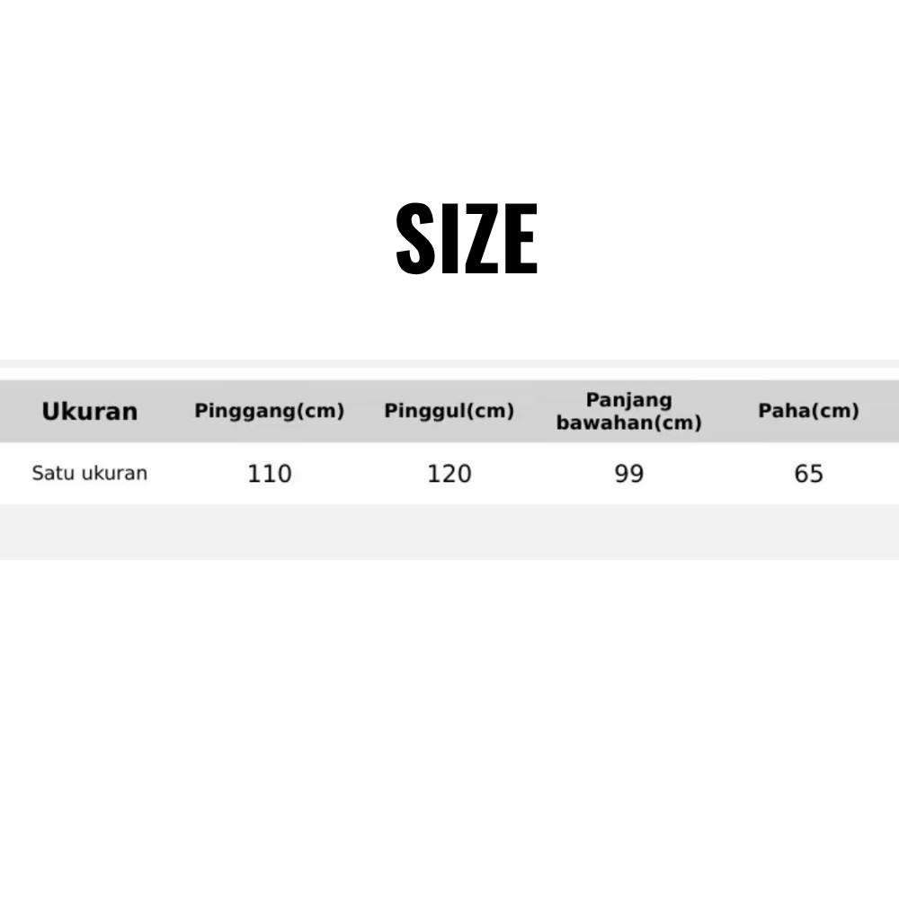 [BELI 1 DAPAT 3]. Kulot Rayon Bahan Premium Celana Kulot Rayon Motif High Waist All Size Fit to XL Adem Ringan dan Nyaman untuk Harian