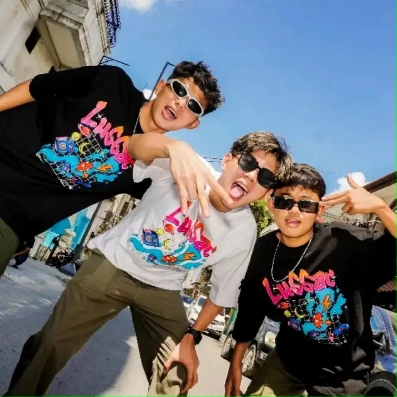 KAOS RUSSAC X FILLIX Baju T-shirt Fans Fillix Kaos Distro -Pria Wanita