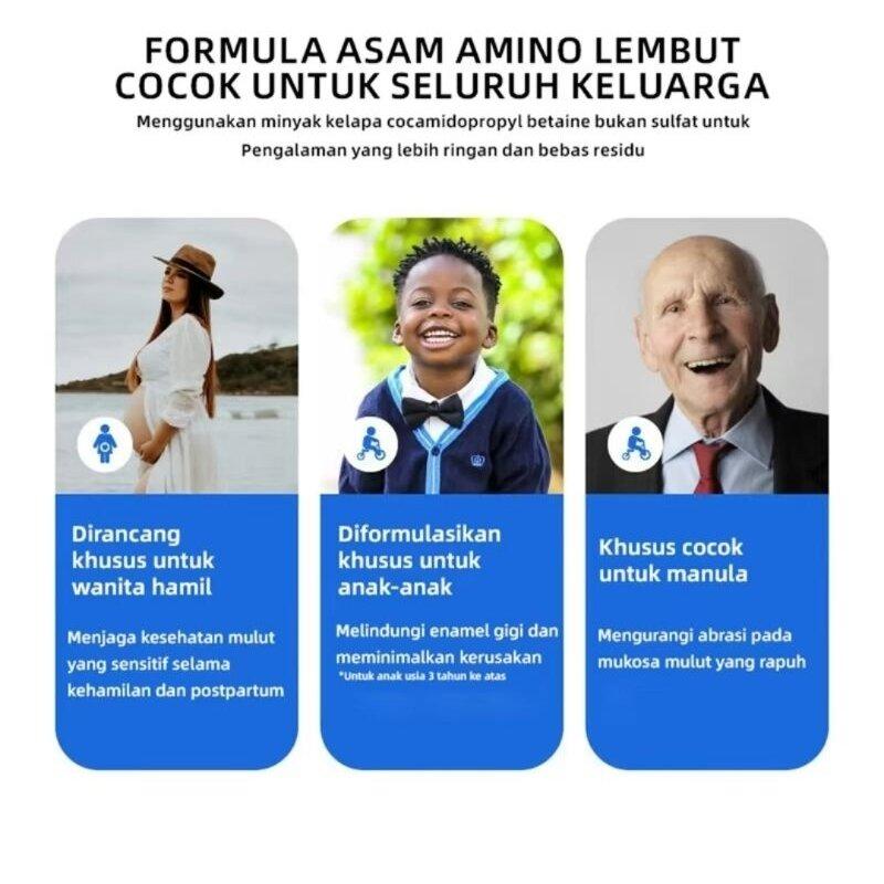 Pasta Gigi YAYASHI SP7 Pemutih dan Penghilang Bau Mulut Rasa Natural Mint 100g - Probiotics, Penyegar 4