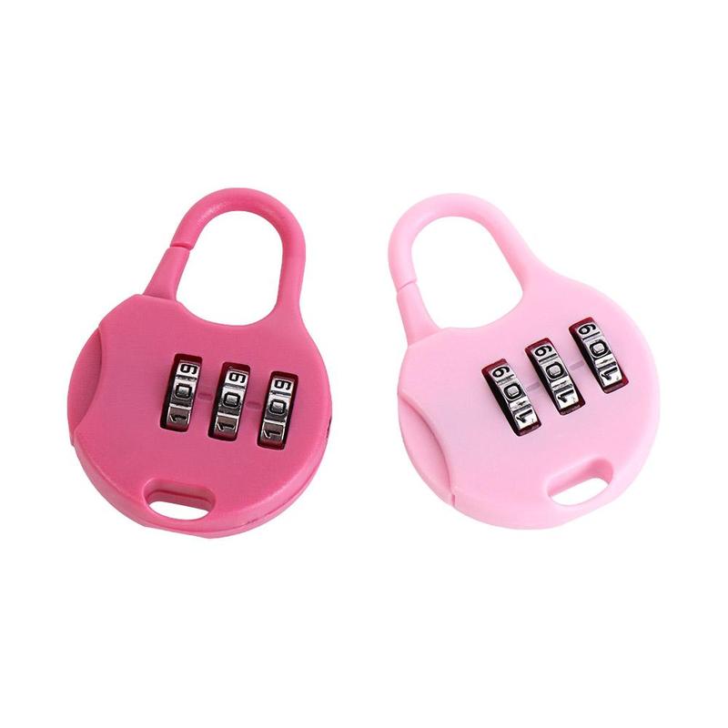 Portable Plastic Password Combination Lock Backpack Padlock Combination Padlock Padlock 3 Digit Gym Drawer Lock Digit Locks Drawer 4