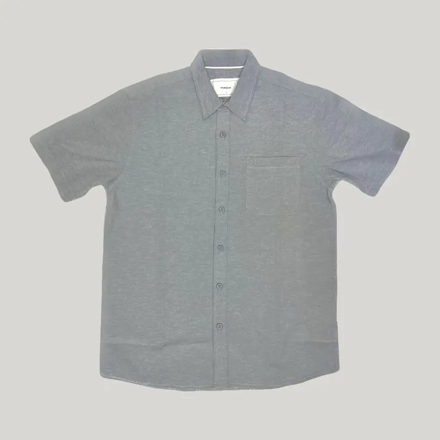 BOURGEOIS Casual Shirt Oxford Short Sleeve
