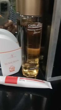Product Review of CHALONESE BUNDLING (3 IN 1 ) STEP TO GLOWING (TONER+BRIGHTENNING CREAM+SUNSCREEN)SPF 50 PA +++ MOISTURIZING,MELINDUNGI PAPARAN SINAR MATAHARI   Hydrating Pencerah Perawatan Hyaluronic Acid Wajah Moisturizer from k**0 2