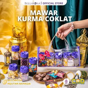 [ FYC NEW ] BELLAROSA Mawar Kurma Cokelat Hampers Lebaran Kemasan Tas Gift lebaran hampers viral