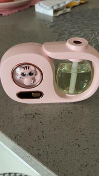 Product Review of Rechargeable Automatic Air Fragrance Diffuser Home Toilet Air Freshener Aroma Essential oil Dispenser with free hook from S**s 0