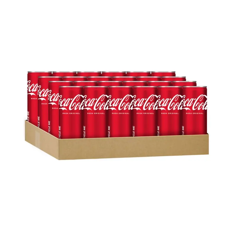 Coca-Cola Minuman Soda Can Dus 250ml 24 pcs