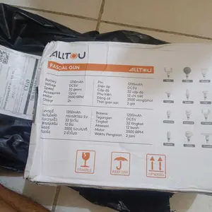 [Best Seller] ALLTOU Alat Pijat Terapi Otot with 12 Head Alat Relaksasi Otot Elektrik Fasia Muscle Massager Gun Perawatan Punggung Tubuh Wajah Mengencangkan Leher
