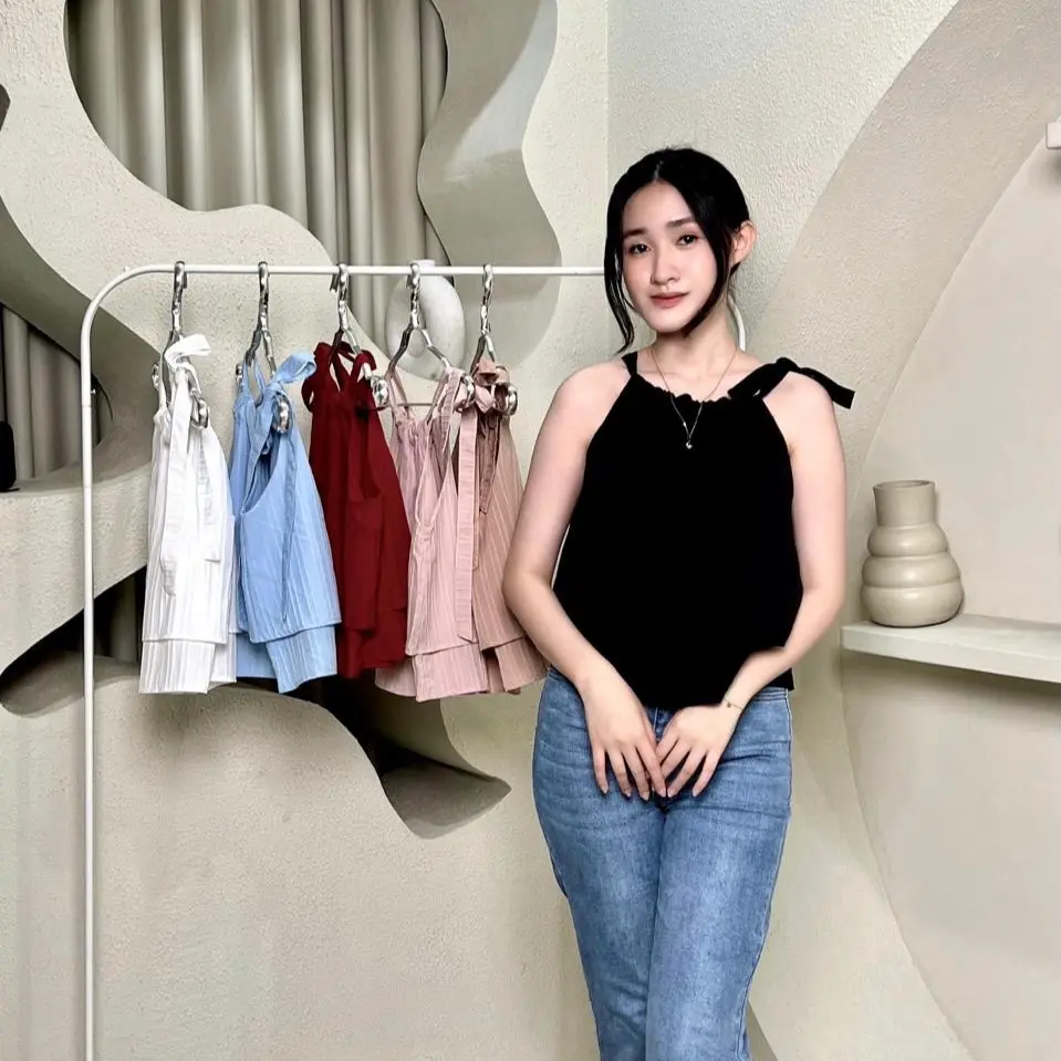 GIRLSHAVEN - MORSE TOP - BAHAN TEBAL PREMIUM BERTALI