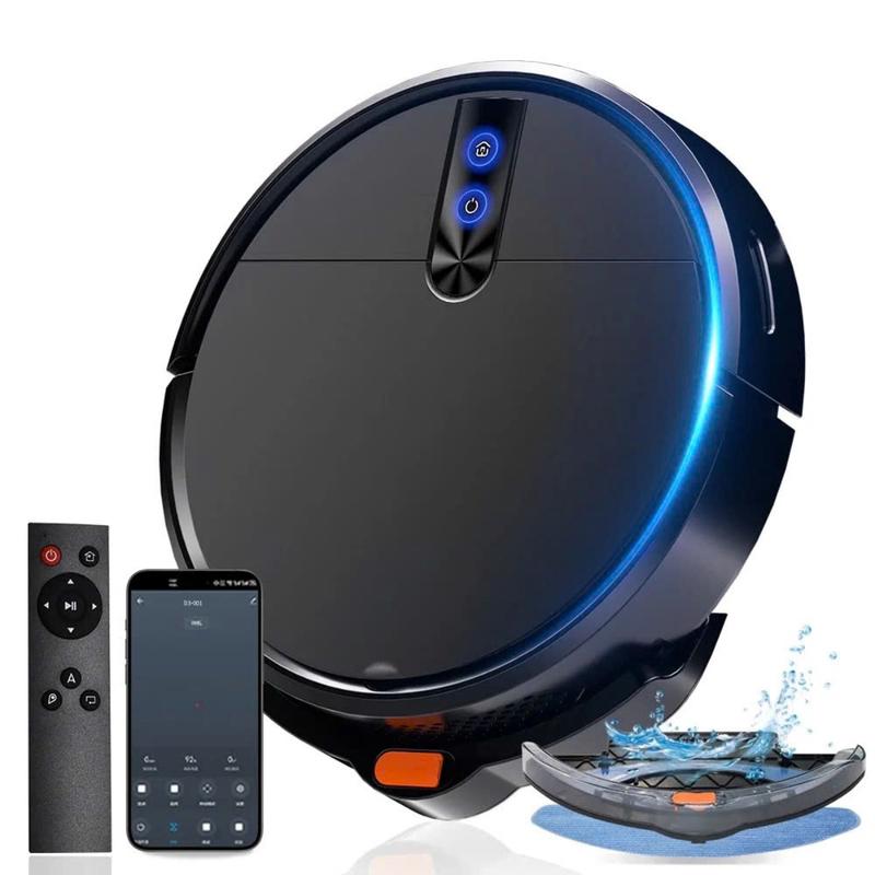 Robot Hút Bụi Lau Nhà Đa Năng - D3 001 Thông Minh - Đa Chức Năng - Tự Động Sạc…