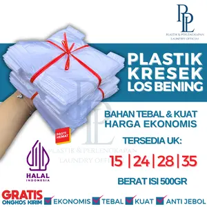 [500GR] PLASTIK KRESEK LOS BENING | KANTONG KRESEK IKAT ORIGINAL BENING EKONOMIS | PLASTIK WARUNG / PASAR UKURAN 15, 24, 28, 35 TERMURAH