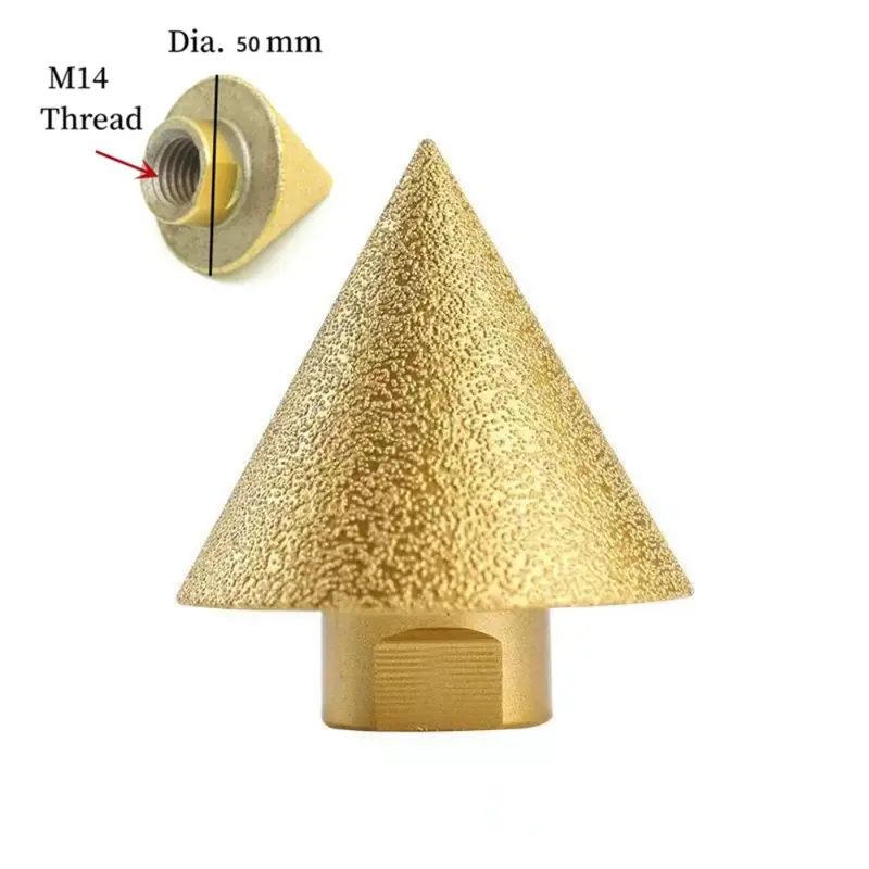 Mũi Chamfer Vát Ren, Mũi Khoan Mở Rộng, Mũi Khoan Gạch Men, Mũi Khắc, Mài, Đánh Bóng, Mũi Khoan, Có Các Kích Cỡ 38 / 50Mm, Mới 6