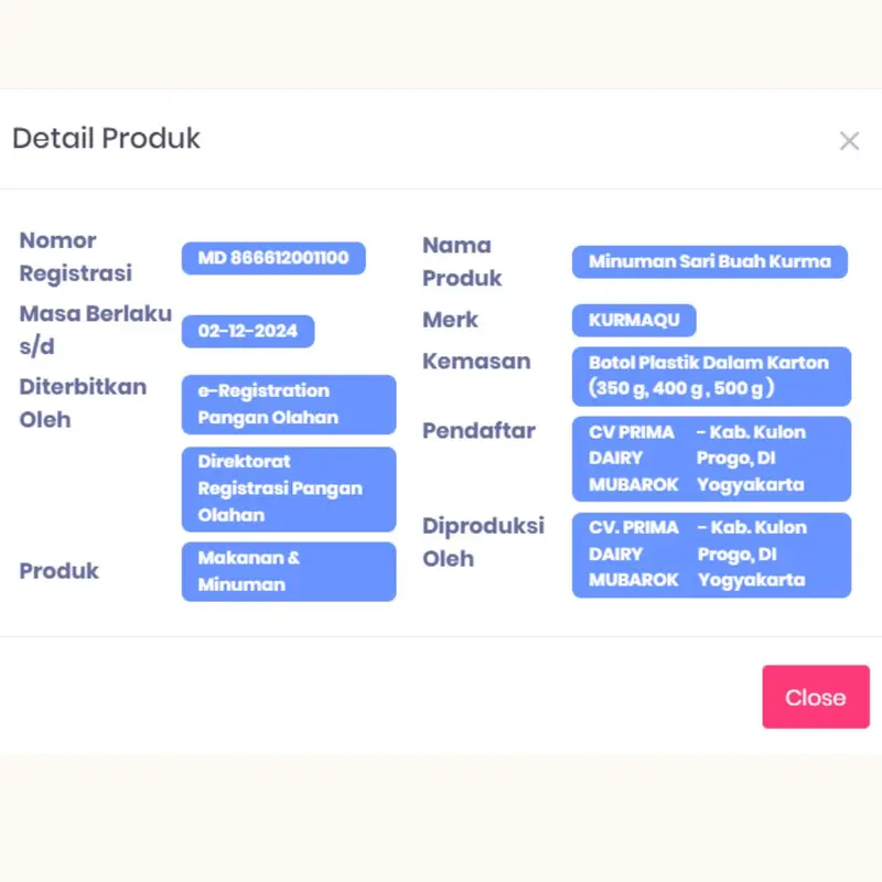 Kurmaqu Atasi Asam Lambung Nyeri Lambung Maag Kronis dari Sari Kurma dan Madu obat  asam 4