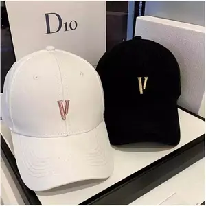 Topi Baseball VINCEEE Hat Cap Casual Distro Fashion Pria Wanita BORDIR V