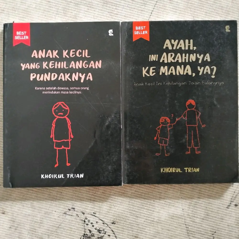 PAKET 2 BUKU / ANAK KECIL YANG KEHILANGAN PUNDAKNYA / AYAH INI ARAHNYA KE MANA YA? / SURAT YASIN