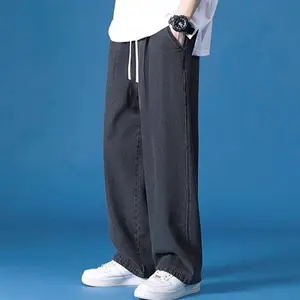 celana baggy jeans pria jeans reguler pria style korea pria celana pria keren celana panjang pria terbaru celana casual