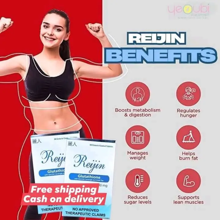 reijin glutathione fda approved Gluta Whitening approved, Anti-aging, Glow skin Reijin Glutathione (1 box 30