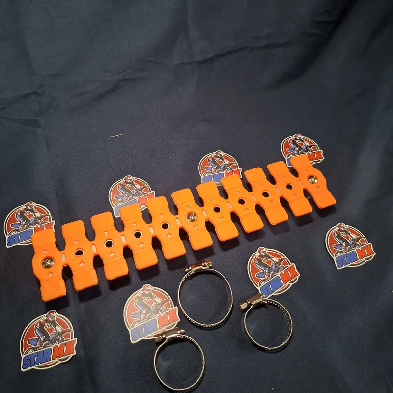 Pelindung Knalpot Pipe Guard SRX NO AZZURO KLX DTracker CRF 150 WR 155 2