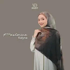 MUDYHIJABKU - Hijab Pashmina ceruty motif ( pasmina ceruty babydoll motif pashmina kalyna )
