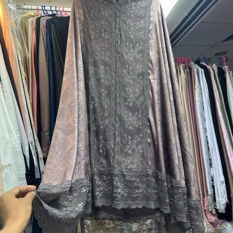 (SUTRA PREMIUM) MUKENA ALLEA SUTRA GLOSY SUPER CANTIK Mewah Nyaman 8