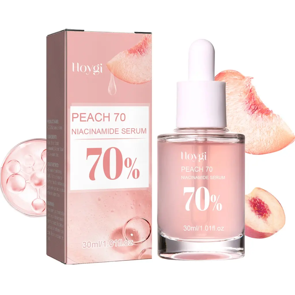 Serum Niacinamide 70% Đào, 30ml, Làm Sáng Da, Dưỡng Ẩm, Thích Hợp Cho Da Mặt, Điều Trị Tăng Sắc Tố, Sử Dụng Hàng Ngày, Làm Đẹp Sạch