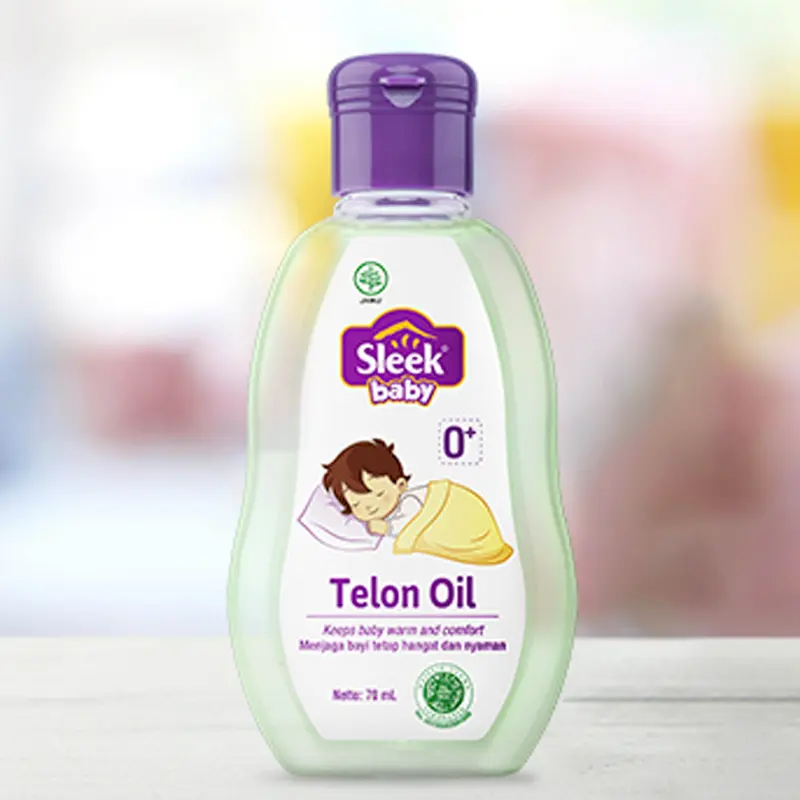 Sleek Baby Telon Oil Minyak Telon Bayi Murah Original - COD Bisa Untuk Perut 2