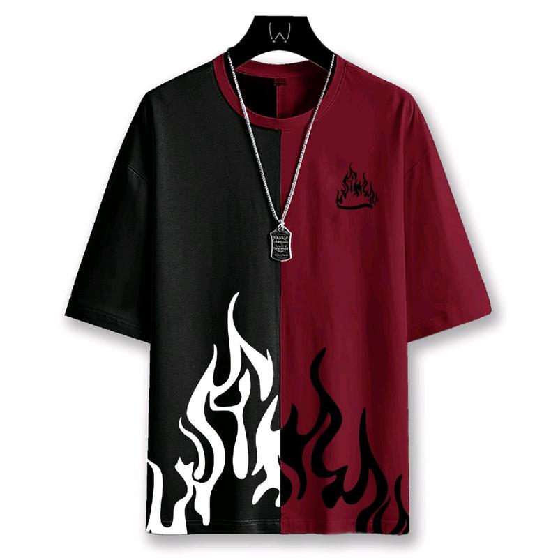 MARKET BAJU- ATASAN BAJU KAOSS FIREE MOTIF SABLON NO KALUNG 0