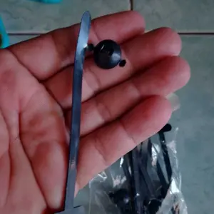 10pcs  Universal Cable Tie Buckle /Autolock Tali Ties Serbaguna Untuk Pengikat Dasboard Penahan Lumpur dan Komponen Lain