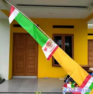 Bendera Umbul Umbul Garuda Jumbo Ukuran 3 Meter - Kain Berkualitas Tinggi