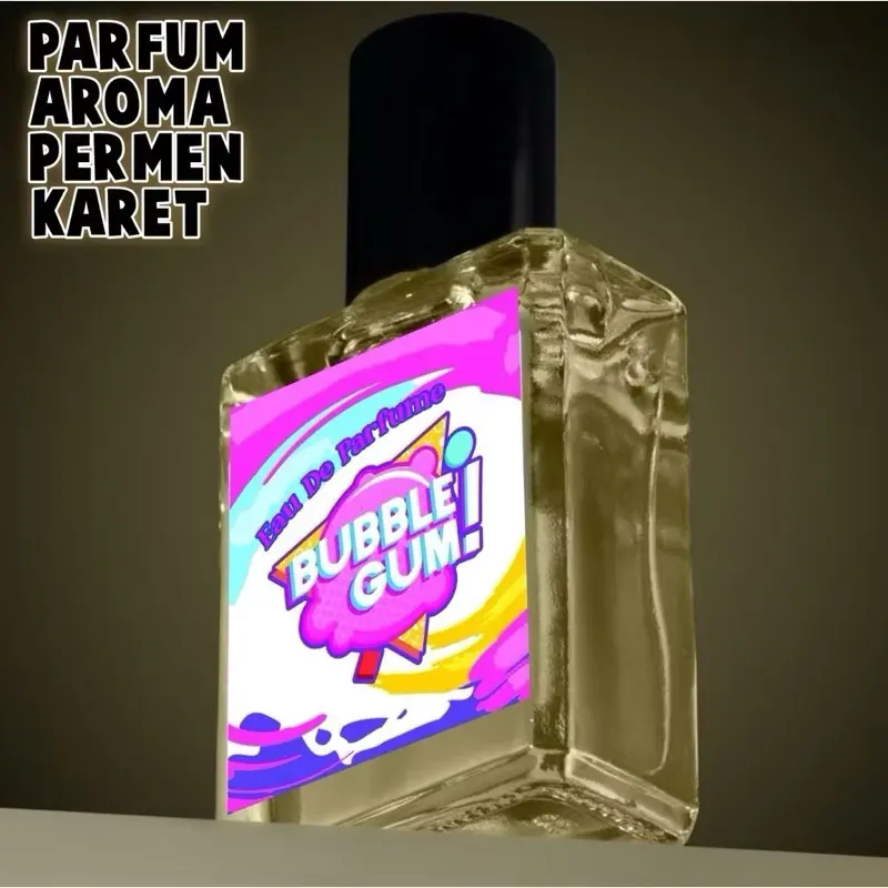 Parfum Aroma Permen Karet / Buble Gum Untuk Pria Dan Wanita / Minyak Wangi your fragrance untuk Cewek Cowok Remaja dan Dewasa Perfum Wanginya Awet Isi 15ml 20ml 30ml Laki-Laki Perempuan 3