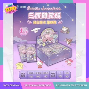 Kabao Sanrio Party Card Vol 4 - Hello Kitty Kuromi My Melody Cinnamoroll Pochacco - Kartu Koleksi Lucu