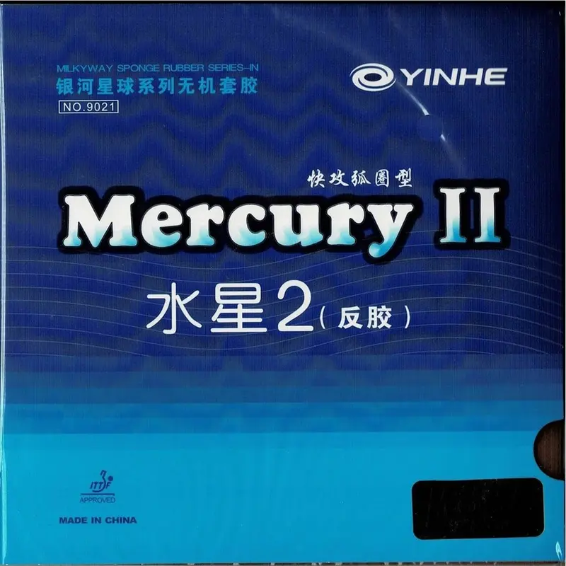Karet Pingpong Yinhe Mercury 2 / II Merah & Hitam Original Tenis Meja Store Surabaya Adha Sport 0