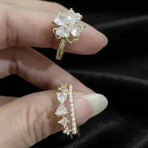 JZ-180-09 YW-YQ CINCIN BERLIAN, MATERIAL LOGAM BERKILAU DENGAN UKURAN DAPAT DISESUAIKAN COCOK SEMUA TIPE TUBUH UK 24mmx21mmx11mm
