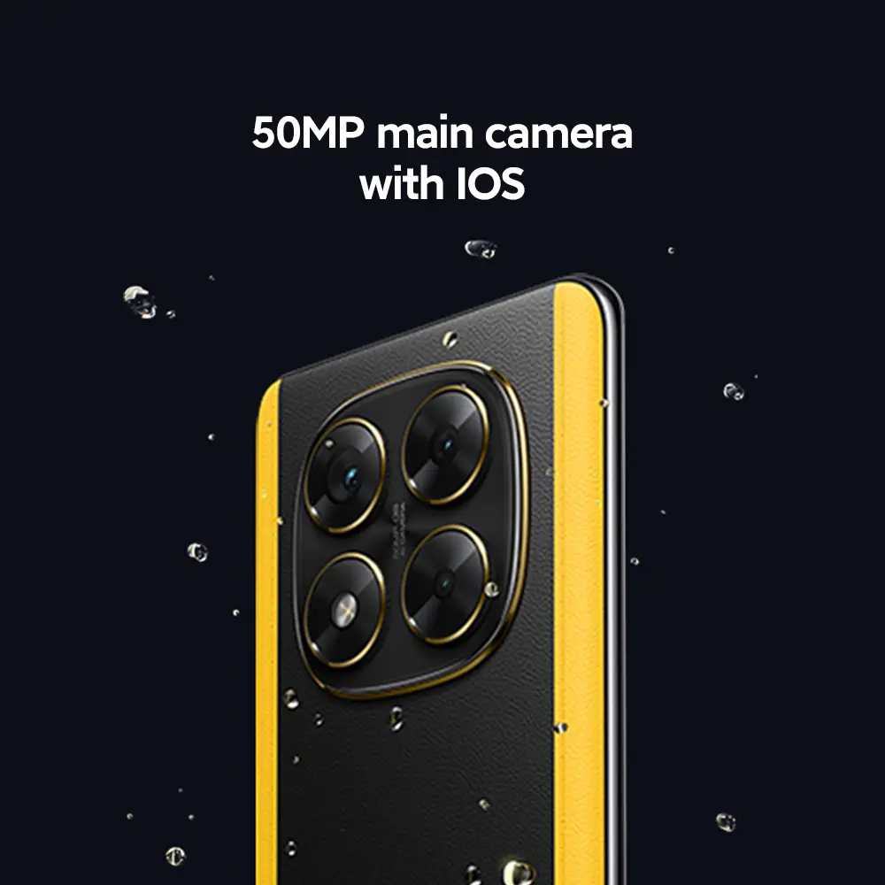 POCO X7 5G | Dimensity 7300-Ultra | CrystalRes 1.5K 120Hz AMOLED curved display | 50MP main camera with OIS [Official Store]