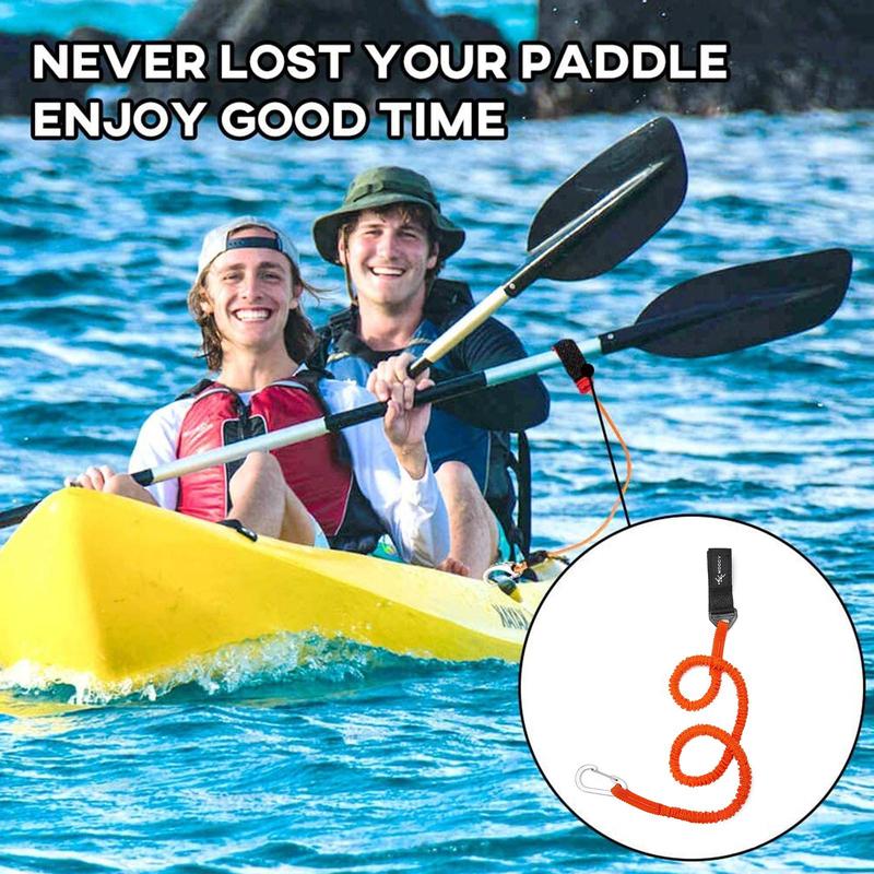 Product Introduction of Kayak Paddle Leash Fix Anti-lost Wear-resistant Kayak S Paddle Adjustable Lanyard Holder D8Y9 28
