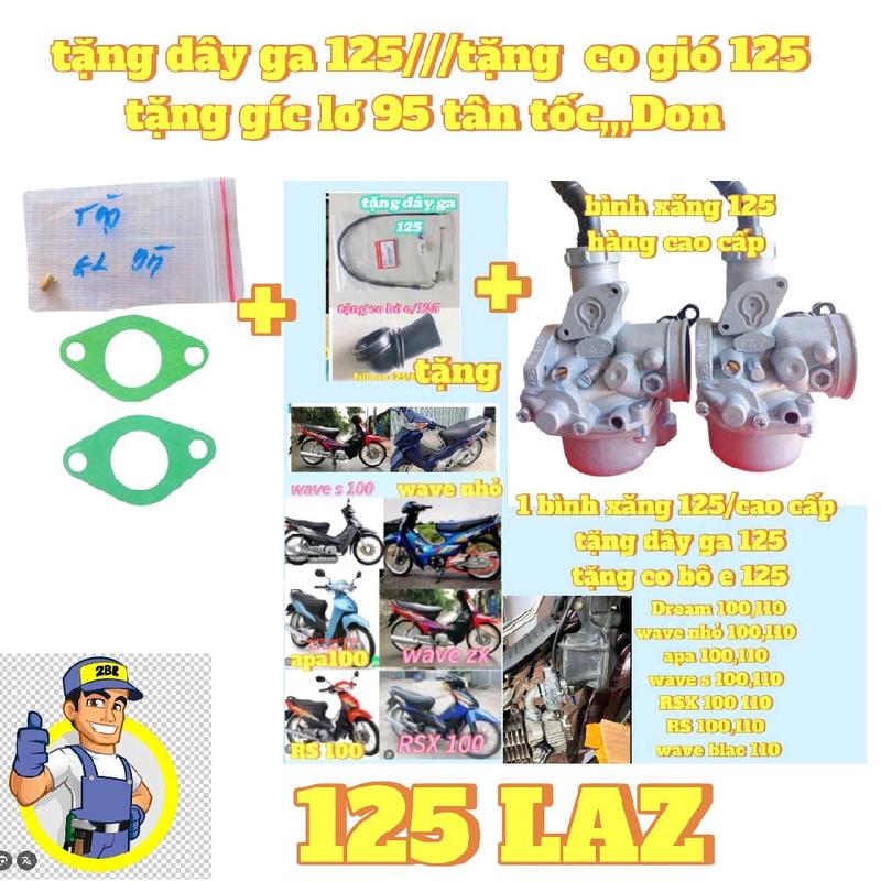  LAZ Bình Xăng 125 Neo - Hàng Nhập Khẩu Thái Lan Phù Hợp Wave 125 Độ 52,54 Dream APA100 RSX110 Tiết Kiệm Xăng Ga Inti Yêm Trọng Lượng 1kg5 Chất Liệu Kim Loại Nhôm Dôrêmon Bảo Hành 3 Tháng 