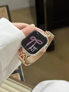 Bow Metal Strap For Apple Watch band women Series 11/10/9/8/7/6/5/4/3/2/1 SE3 38mm 40mm 41mm 42mm 44mm 45mm 46mm Ultra3 49mm