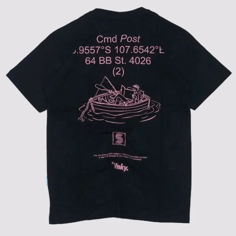Kaos Distro Original / Tshirt Distro / Baju Distro SEVENKEY Boat 1
