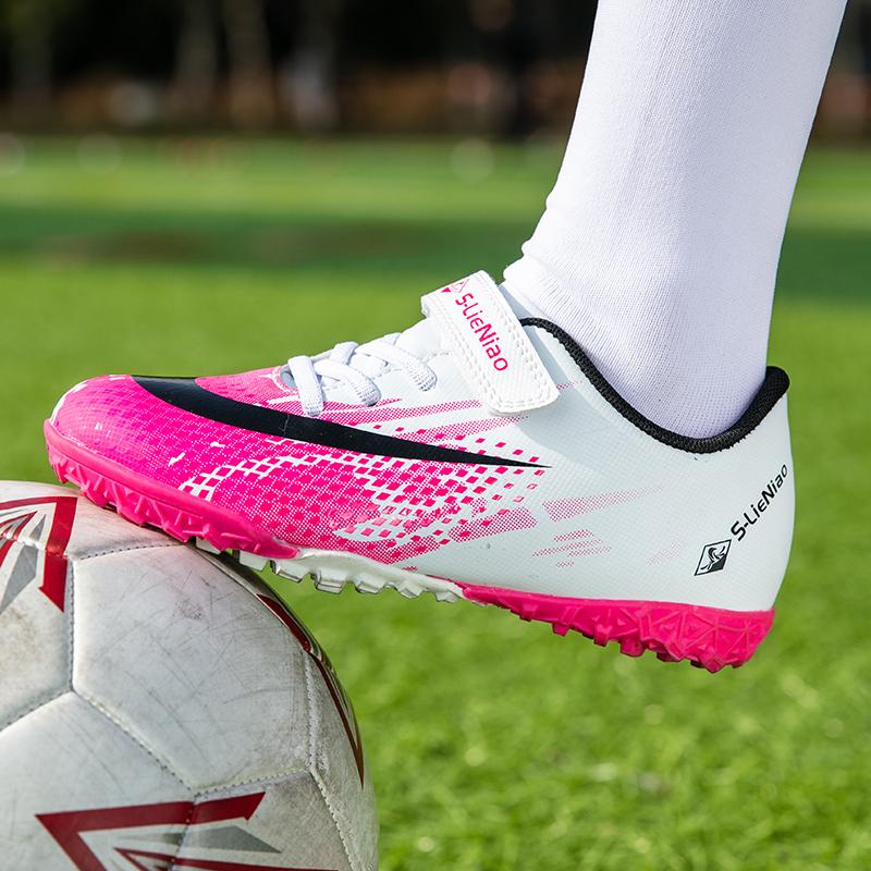 Product Introduction of JINTOHO Kids Soccer Shoes Society Children School Football Boots Cleats Grass Sneakers Boy Girl Outdoor Athletic Training Sport Footwear 33