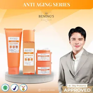 Bening's PAKET ANTI AGING Skincare by Benings Dr Oky Pratama I Paketan Anti Penuaan Dini