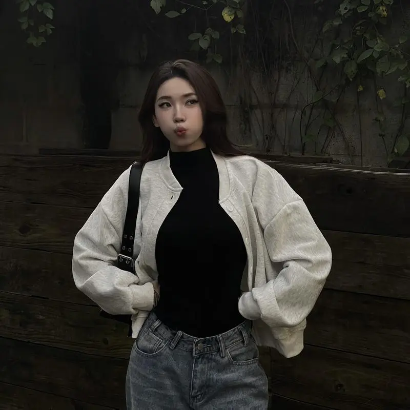 [XẢ HÀNG] Áo Khoác Nỉ Cardigan Nữ Basic Cài Cúc Form Boxy Nhẹ Mùa Thu Đông Vải 2 Da Cao Cấp Không Xù , Chống Bai Dão Tốt - BY BOOM STORE VN áo khoác nỉ dày dặn | BigBuy360 - bigbuy360.vn