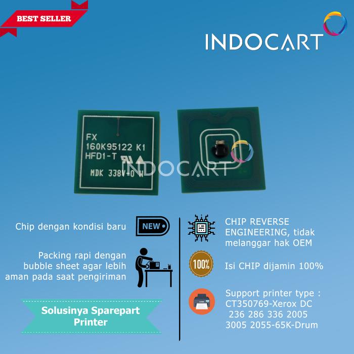 Gambar Chip CT350769-Xerox DocuCentre 236 286 336 2005 3005 2055 2007 3007-65K-Drum dari IndoCart HM2 Kota Administrasi Jakarta Pusat Tokopedia