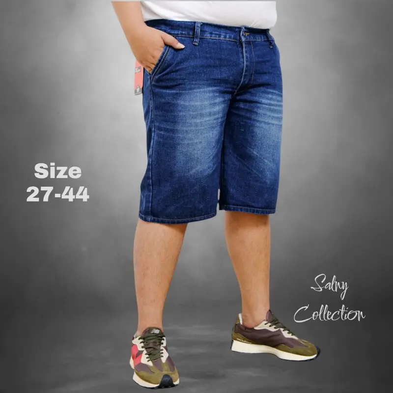 Celana Jeans Pendek Pria Jumbo Size 27 - 44 Retro Distro Keren 0