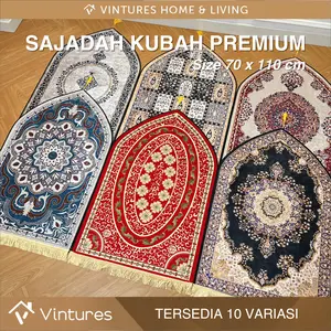 Sajadah Turki Premium + Rumbai dan Anti Slip - 70 x 110 CM