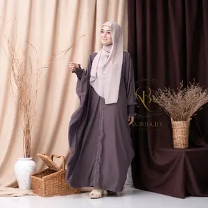Zoya , abaya kaftan , Marbella Silk Premium  anti UV , NURBA.ID