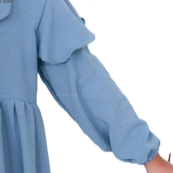 drees anak dengan set hijab RN_gamis manasik anak Airflow Crinkle Kerudung 3