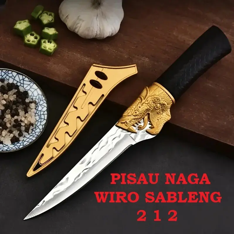 Pisau Dapur Profesional Serbaguna Baja Anti Karat 0