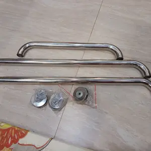 Pull Handle Pintu Kaca Pegangan Gagang Bar Kamar Mandi Dinding Toilet Bathtub Pool Stainless Steel