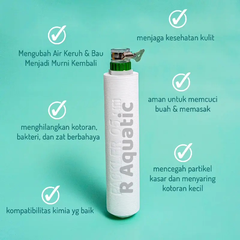 filter keran air saringan penjernih PP 5micron size L 1